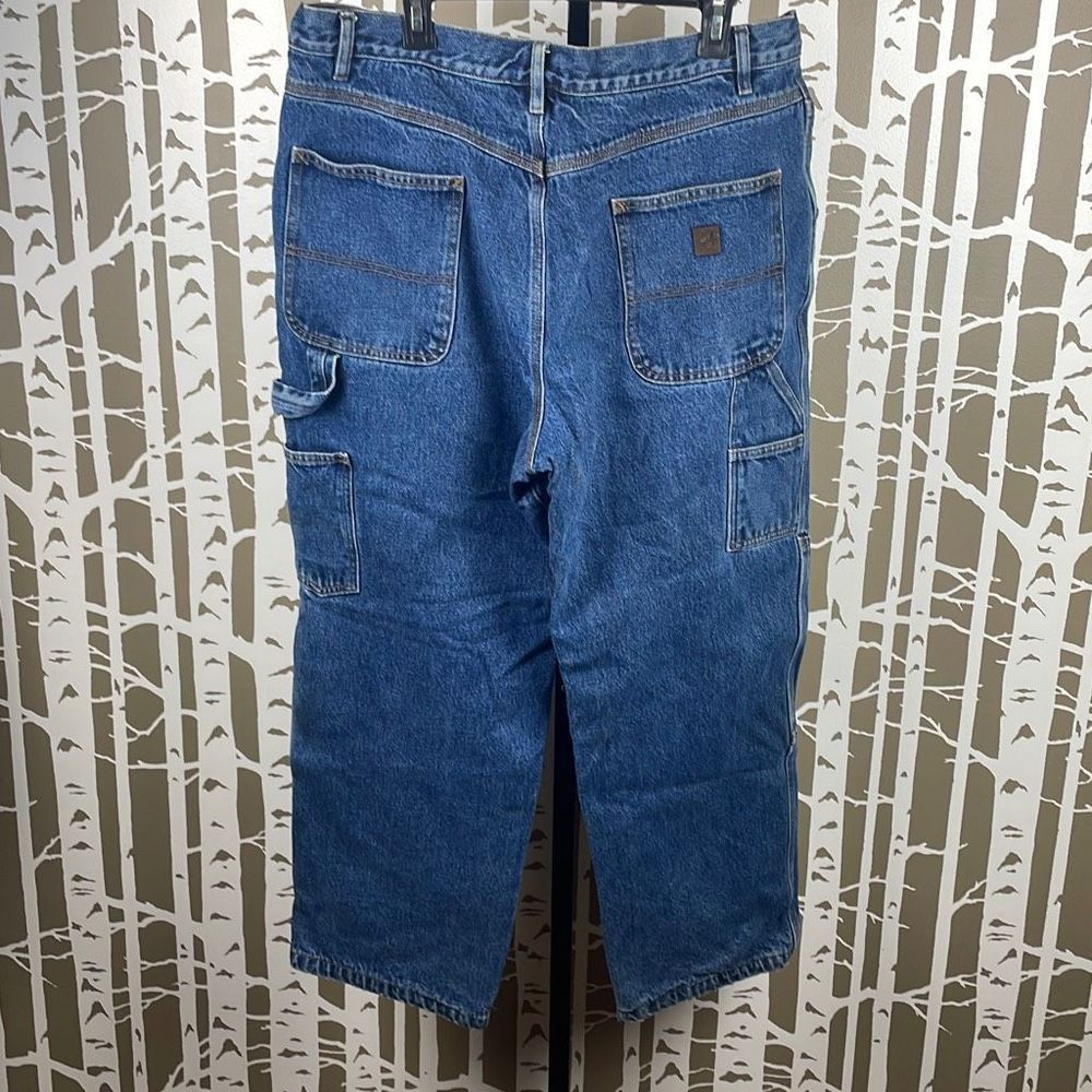 Northeast Outfitters Workwear Mens Flannel Lined Carpenter Jeans sz W38 L30 - Picture 3 of 13
